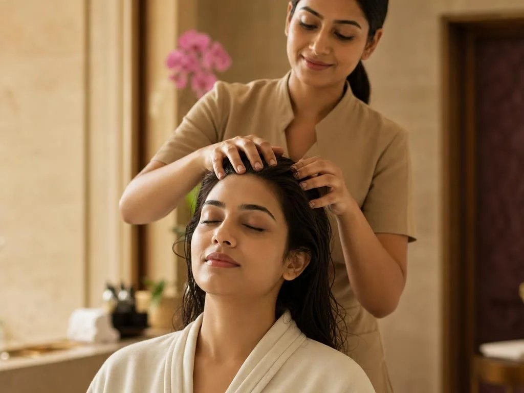 HEAD MASSAGE massage at Cora Luxury Spa