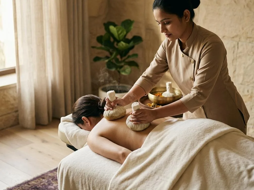 CORA POTLI THERAPY massage at Cora Luxury Spa